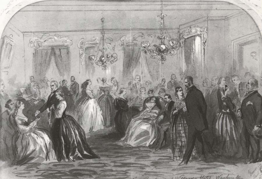 Ladies- Parlor at Willard-s Hotel